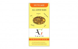 All Good Taste Nutcase Energy Bar   Box  30 grams